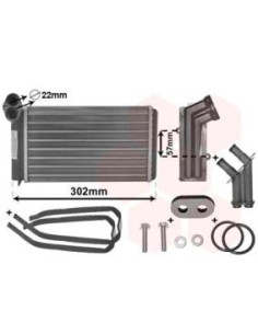 COMPATIBLE CON RADIADOR CALEFACCION FORD GALAXY SHARAN 95