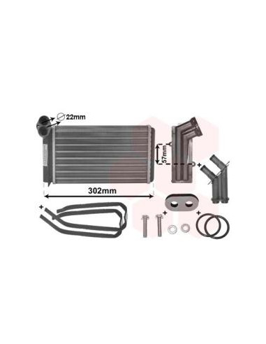 COMPATIBLE CON RADIADOR CALEFACCION FORD GALAXY...