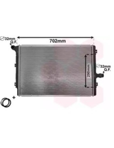 COMPATIBLE CON RADIADOR AUDI A3 LEON PASSAT 2.0 TDI 03