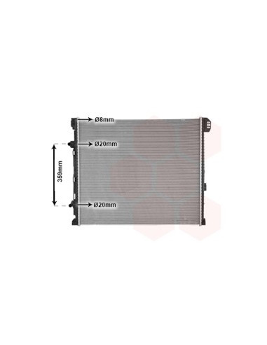 COMPATIBLE CON RADIADOR VOLKSWAGEN CRAFTER MAN...
