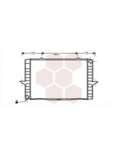 COMPATIBLE CON VOLVO 850 C70 S70 V70 I 2.0 RADIADOR