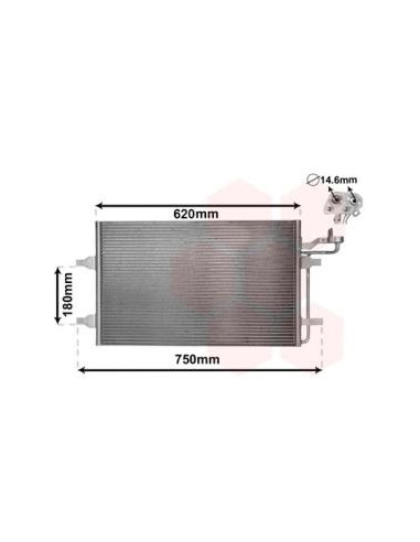 COMPATIBLE CON VOLVO V50 MW CONDENSADOR