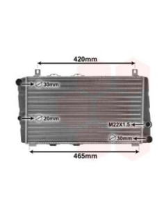 COMPATIBLE CON RADIADOR VOLKSWAGEN 130 FAVORIT FELICIA I...