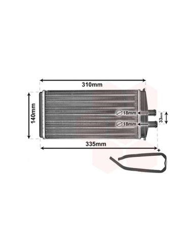 COMPATIBLE CON RADIADOR CALEFACCION FELICIA I...