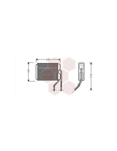 COMPATIBLE CON RADIADOR CALEFACCION DAEWOO...