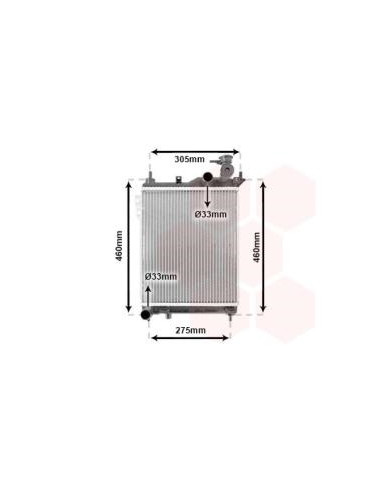 COMPATIBLE CON RADIADOR HYUNDAI GETZ TB