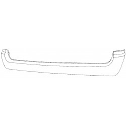 TOYOTA HIACE LH102 88 PARAGOLPES TRASERO