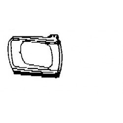 TOYOTA HILUX LN40 MOLDURA FARO DERECHO CUADRADA