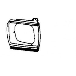 TOYOTA HILUX LN40 MOLDURA FARO IZQUIERDO CUADRADA