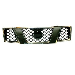 NISSAN NAVARA 05 REJILLA CROMADA/NEGRA 2