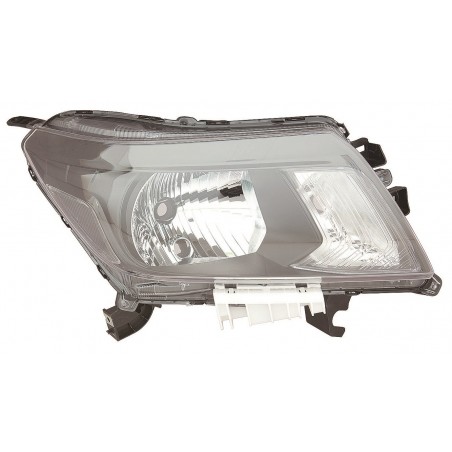 COMPATIBLE CON NISSAN NAVARA 14 FARO DERECHO MANUAL   ELECTRICO INTERIOR NEGRO H4
