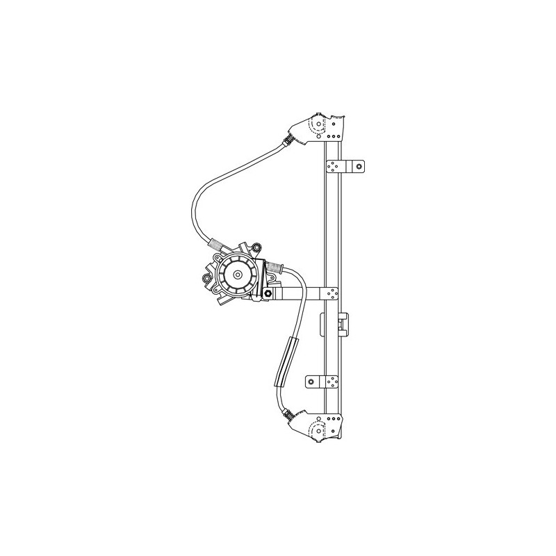 AUDI A4 07 ELEVALUNAS TRASERO ( SISTEMA CONFOR ) SIN MOTOR DERECHO