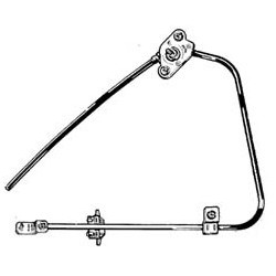 FIAT PANDA 86 ELEVALUNAS MANUAL DELANTERO IZQUIERDO