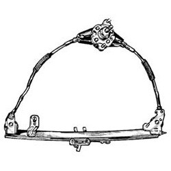 FIAT PUNTO ELEVALUNAS MANUAL DELANTERO 2 PUERTAS IZQUIERDO