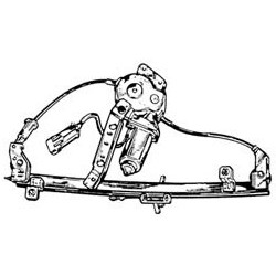 FIAT TIPO / TEMPRA ELEVALUNAS DELANTERO 5 PUERTAS IZQUIERDO