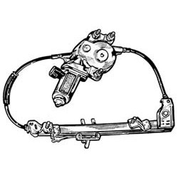 FIAT BRAVA 95 ELEVALUNAS ELECTRICO TRASERO DERECHO