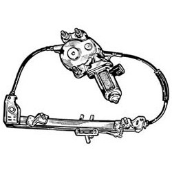 FIAT BRAVA 95 ELEVALUNAS ELECTRICO TRASERO IZQUIERDO