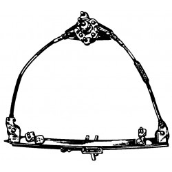 FIAT BRAVO 95 ELEVALUNAS MANUAL DELANTERO 3PUERTAS DERECHO