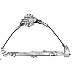 FIAT PANDA 2003 ELEVALUNAS MANUAL IZQUIERDO