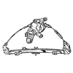 FIAT PALIO 5P 97 ELEVALUNAS ELECTRICO DELANTERO 5 PUERTAS...