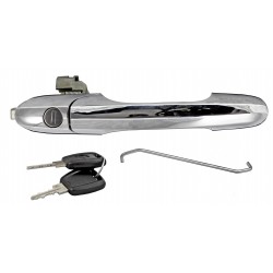 FIAT 500 07 MANETA PUERTA DELANTERO CON LLAVE DERECHA