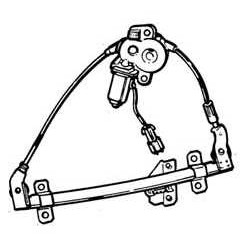 FORD ESCORT 90 ELEVALUNAS ELECTRICO DELANTERO