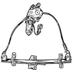 FORD FIESTA 89 ELEVALUNAS ELECTRICO DELANTERO MODELO 2P...