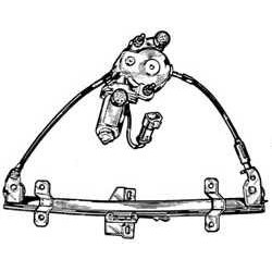 FORD FIESTA 89 ELEVALUNAS ELECTRICO DELANTERO MODELO 5P...