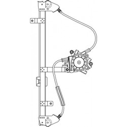 OPEL ASTRA 98 ELEVALUNAS ELECTRICO TRASERO DERECHO