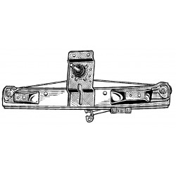 OPEL CORSA 06 ELEVALUNAS MANUAL TRASERO DERECHO