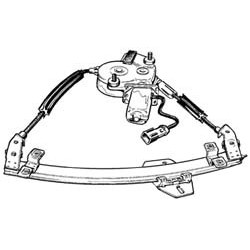 VOLKSWAGEN GOLF 87 ELEVALUNAS ELECTRICO DELANTERO...